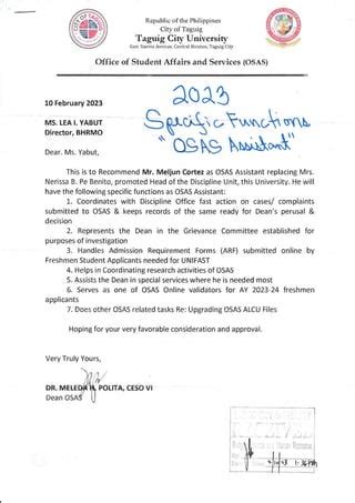 tcu osas|TCU OSAS .